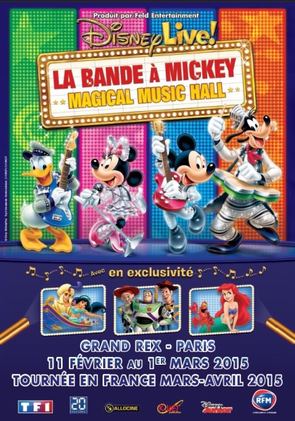 Disney Live! La Bande à Mickey - Magical Music Hall (2015)